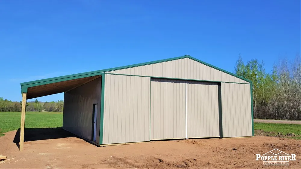 Slide of Popple River Buildings