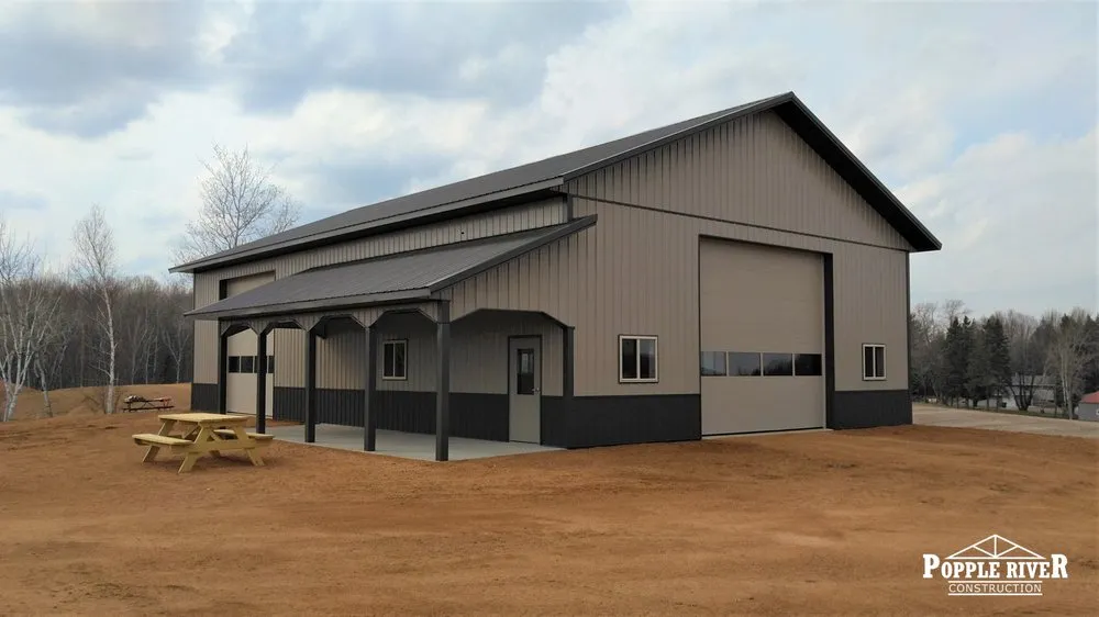 Slide of Popple River Buildings