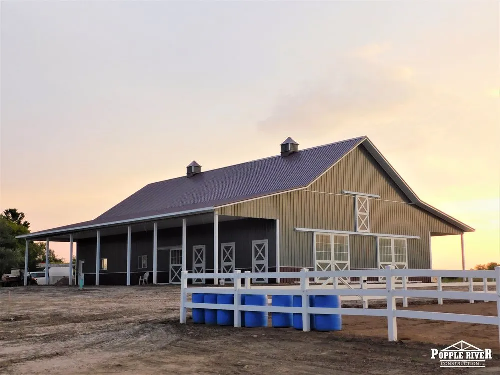 Slide of Popple River Buildings
