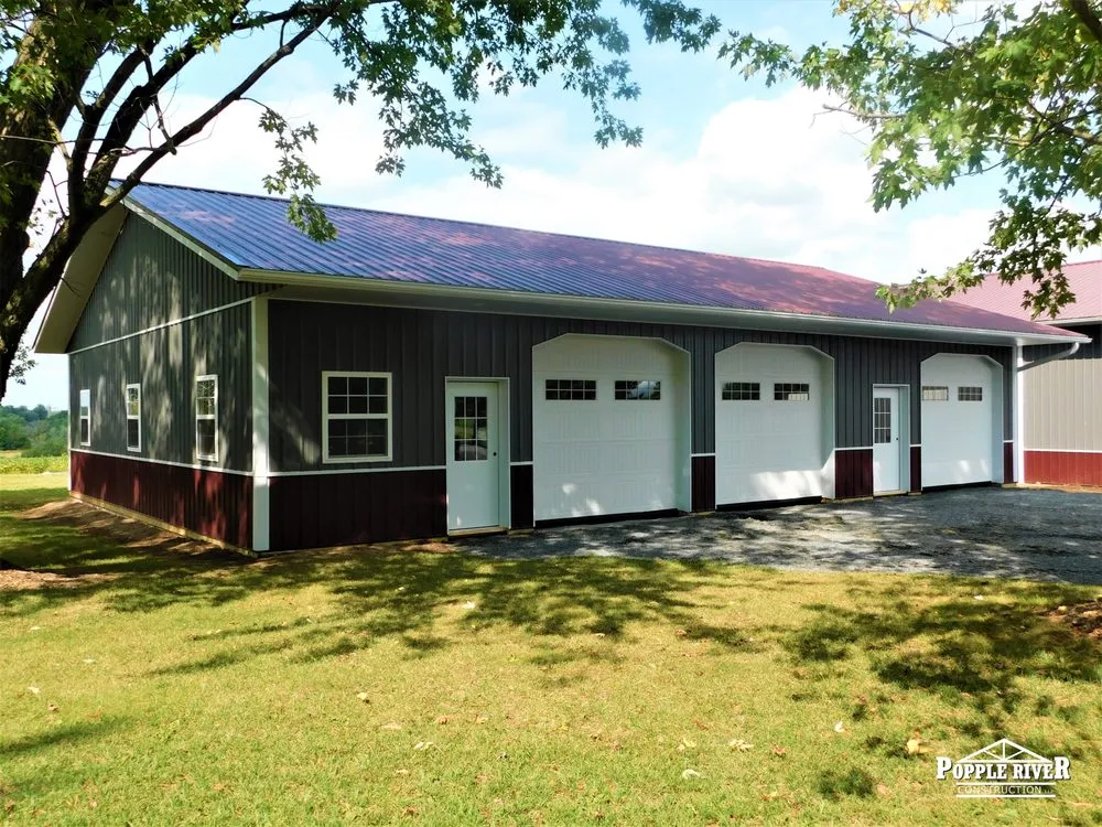 Slide of Popple River Buildings