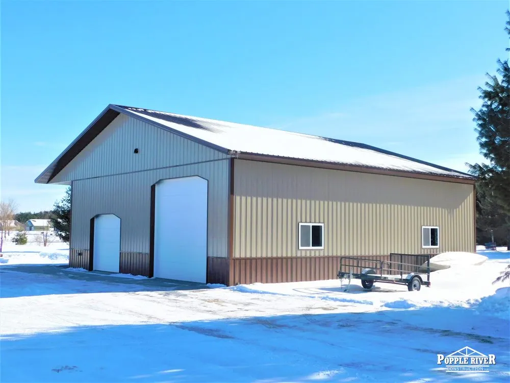 Slide of Popple River Buildings