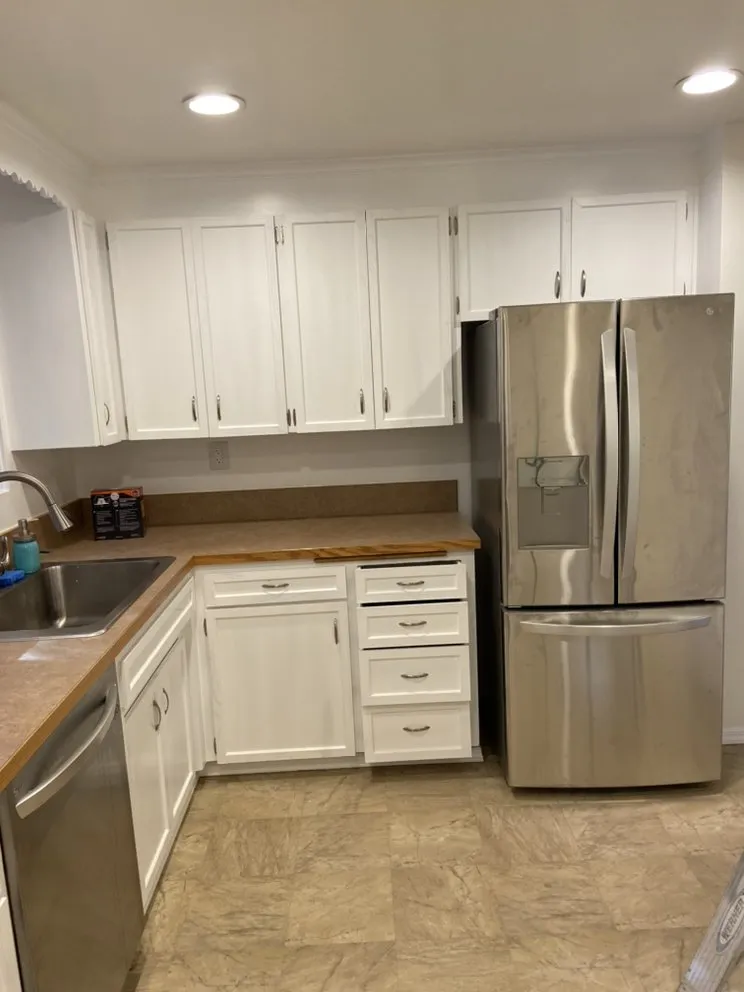 Slide of Popyes construction