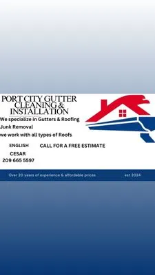 Port City Gutter Cleaning & Installation Logo