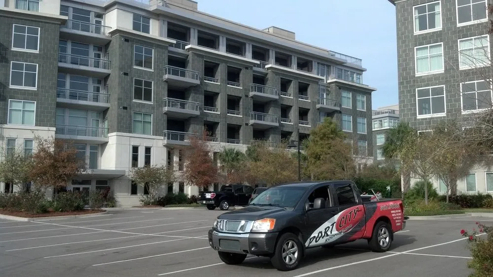 Slide of Port City Roofing and Gutters