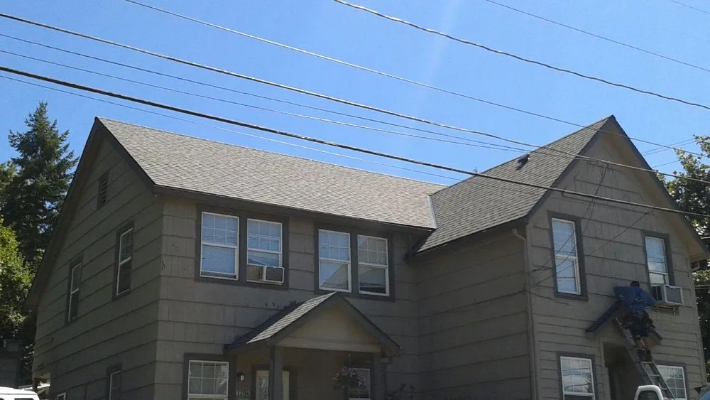 Slide of Portland Roofing Company