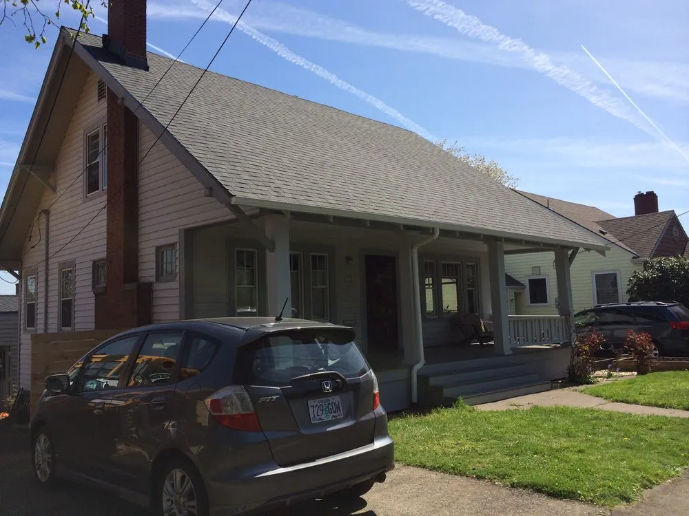 Slide of Portland Roofing Company