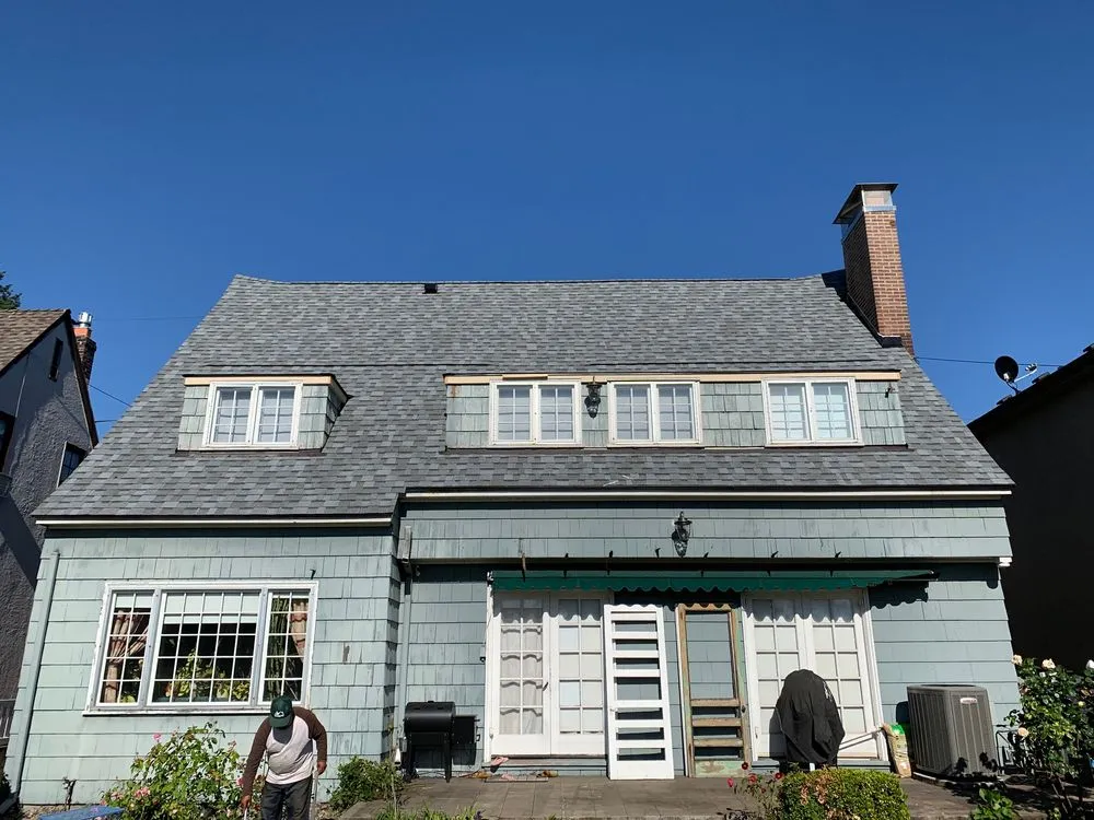 Slide of Portland Roofing Company