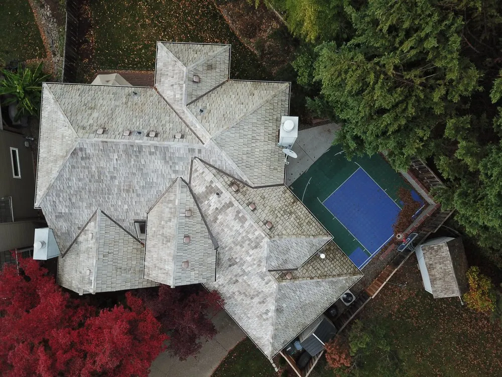 Slide of Portlandia Roofing