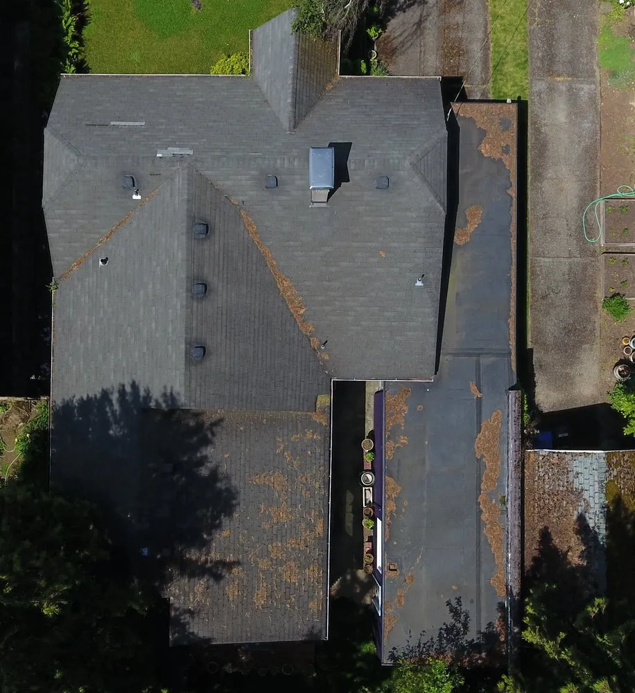 Slide of Portlandia Roofing