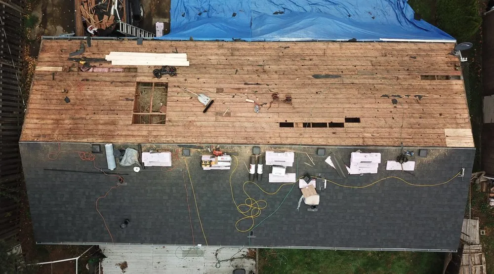 Slide of Portlandia Roofing