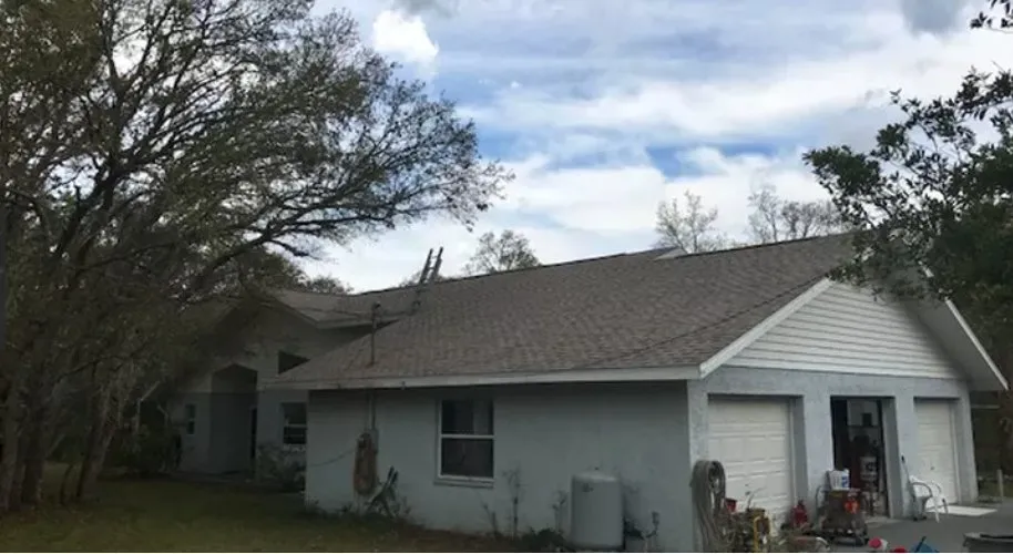 Slide of Post Roofing