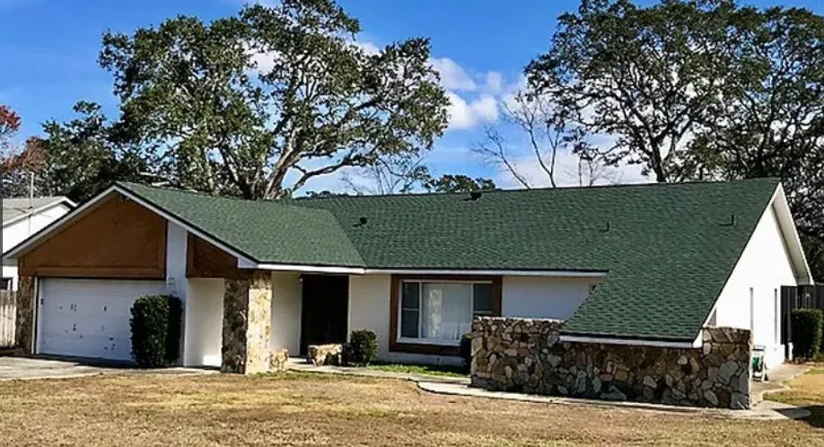 Slide of Post Roofing