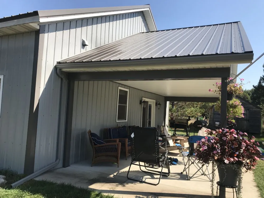 Expert metal roofing installation in Delton, MI - Potter Seamless Gutters
