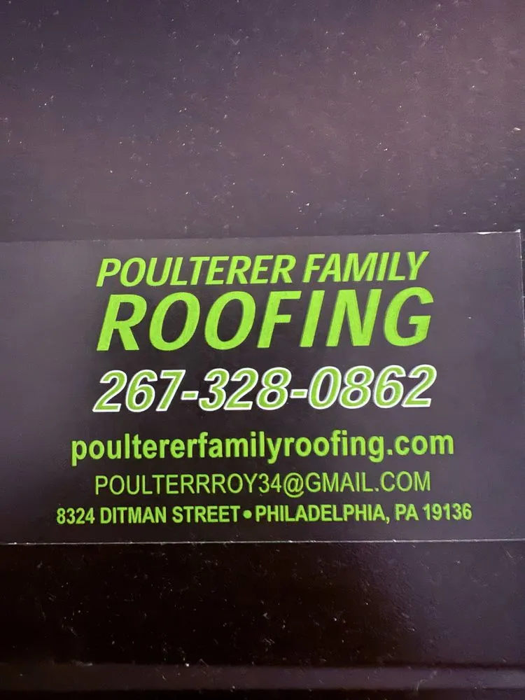 Slide of Poulterer Family Roofing