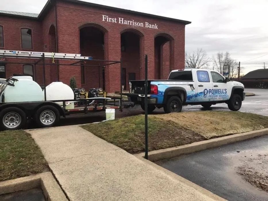 Slide of Powell's Pressure Washing