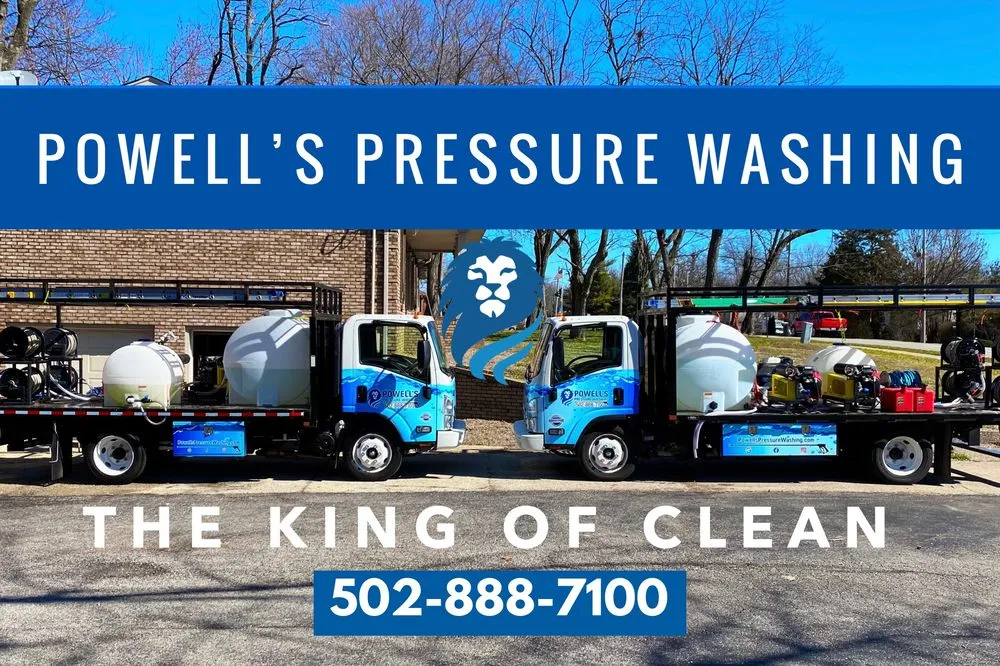 Slide of Powell's Pressure Washing