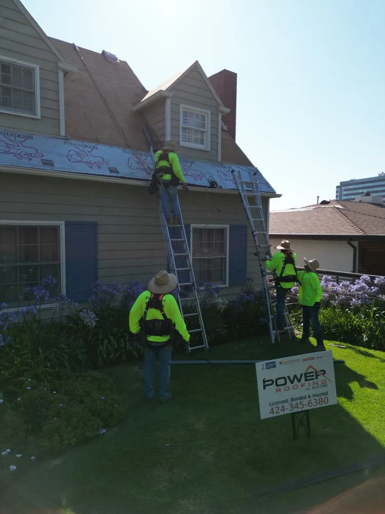 Slide of Power Roofing