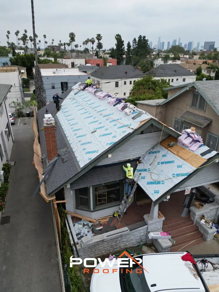 Slide of Power Roofing Orange County