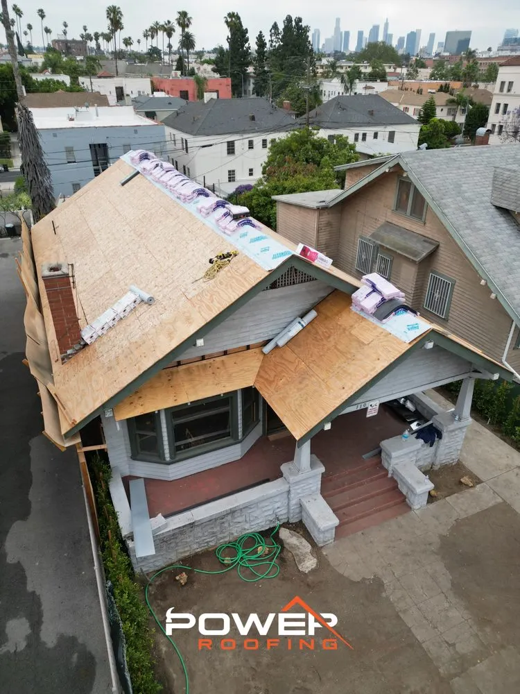 Slide of Power Roofing Orange County