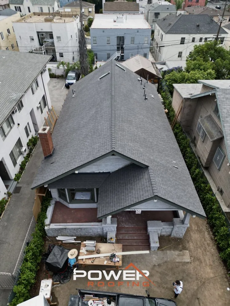 Slide of Power Roofing Orange County