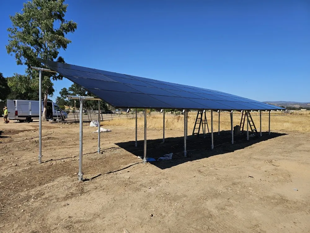 Slide of POWER SOLAR Structures Construction