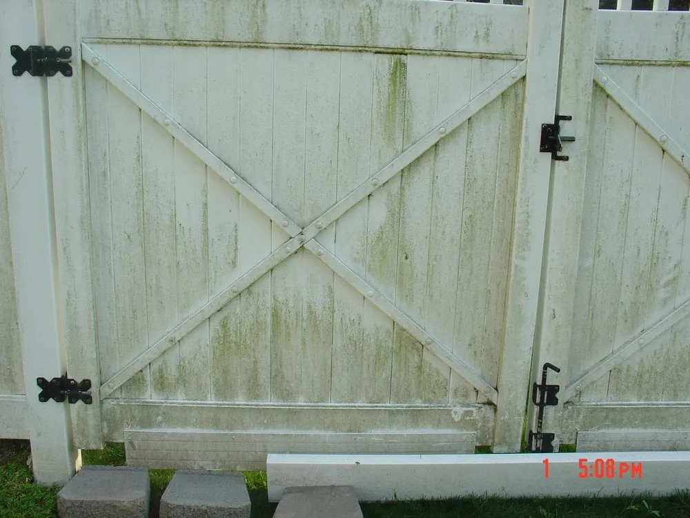 Slide of Power Washing Dragon and Painting