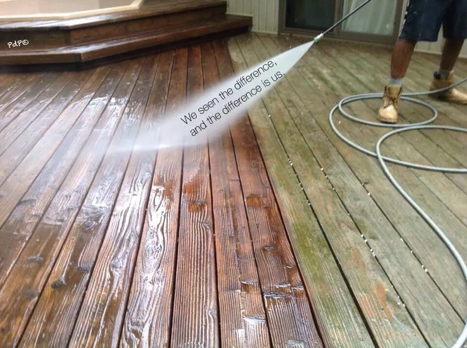 Slide of Power Washing Dragon and Painting