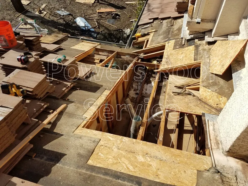 Slide of Powers Roof Service