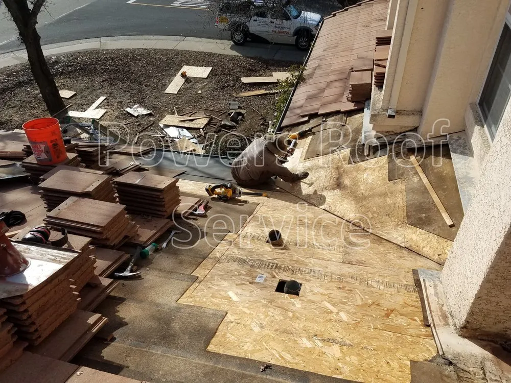 Slide of Powers Roof Service