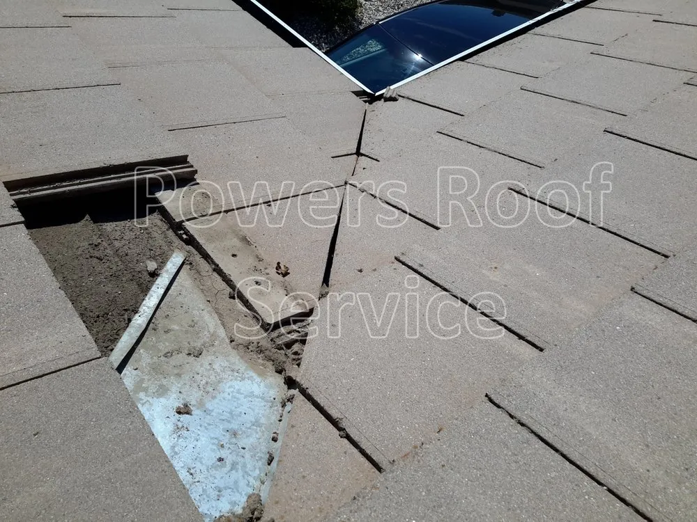 Slide of Powers Roof Service