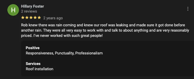 Slide of PPC Roofing