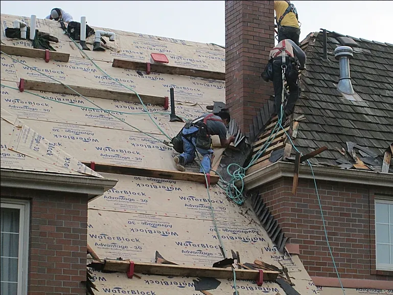 Slide of PRC Roofing