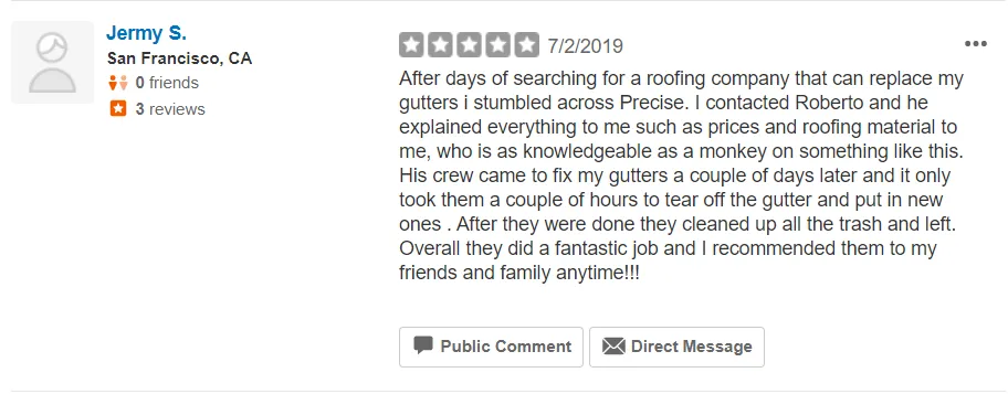 Slide of Precise Roofing and Exteriors