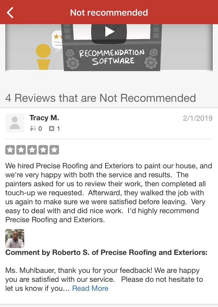 Slide of Precise Roofing and Exteriors