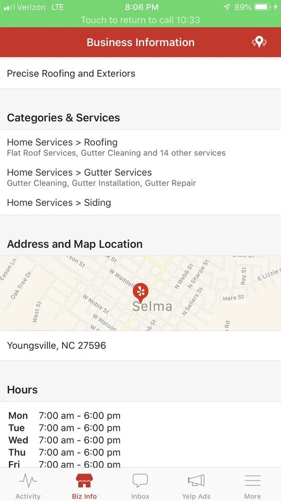 Slide of Precise Roofing and Exteriors