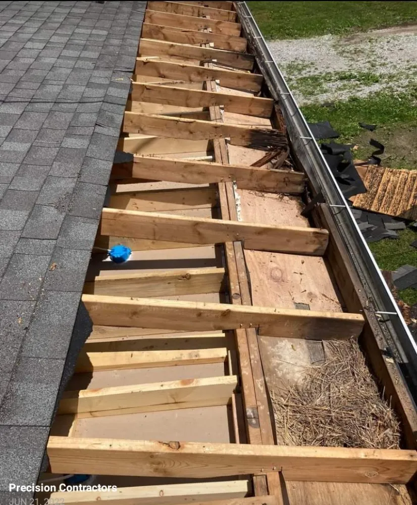 Reliable metal roofing installation after storm damage in Lowry City, MO by Precision Contractors
