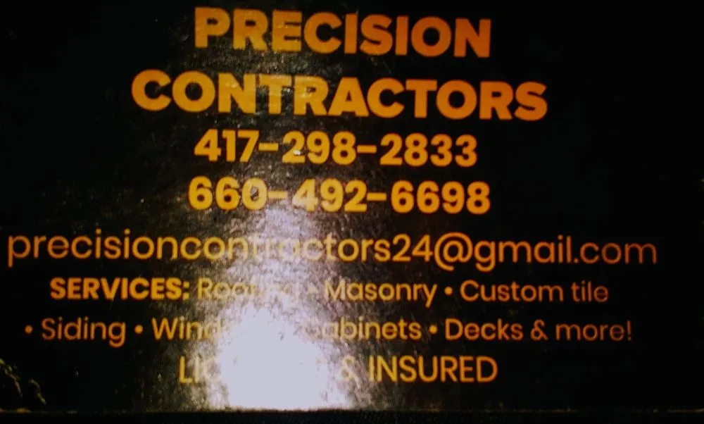 Expert storm damage roof repair in Lowry City, MO - Precision Contractors