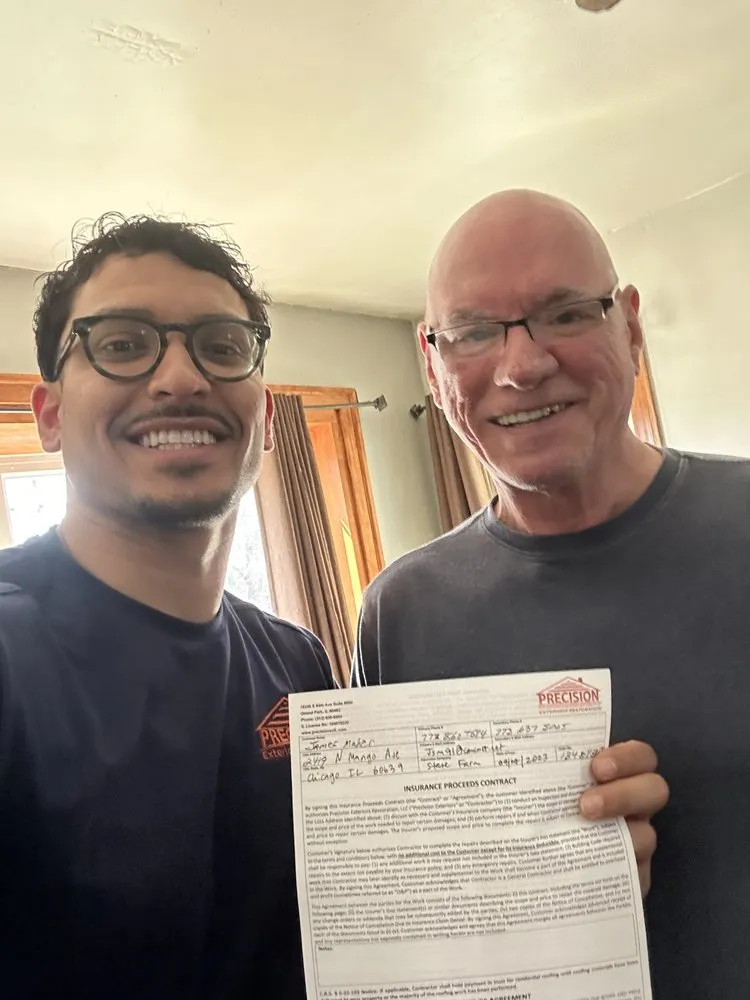 Slide of Precision Exteriors