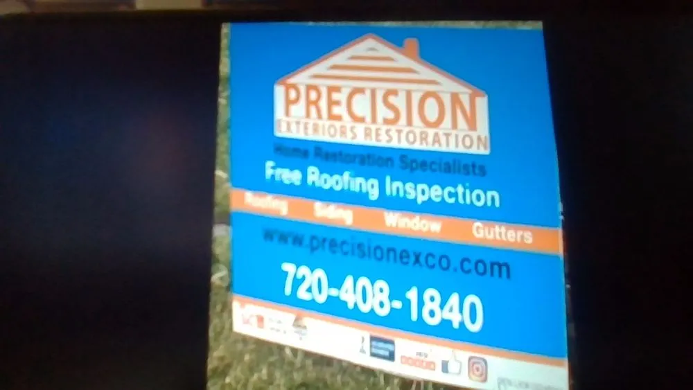 Slide of Precision Exteriors Restoration