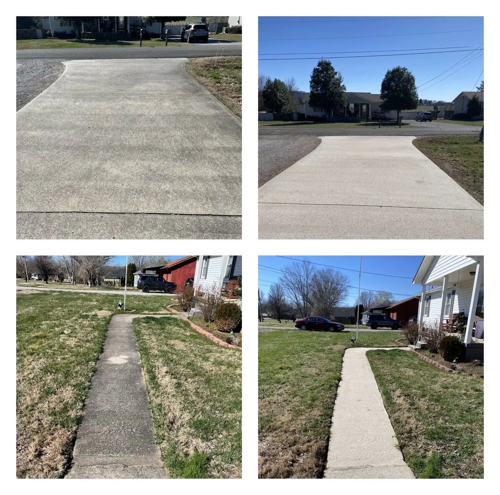 Slide of Precision Pressure Washing