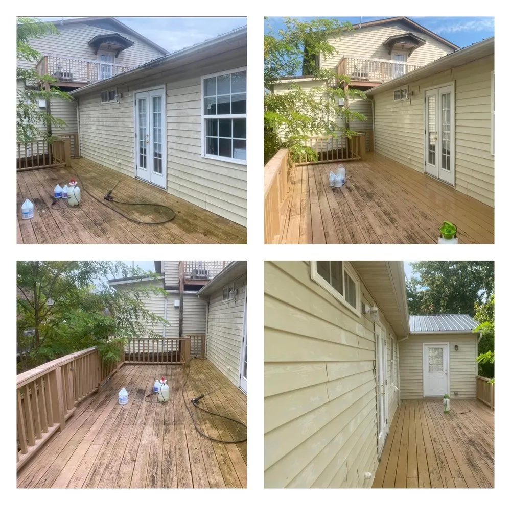 Slide of Precision Pressure Washing