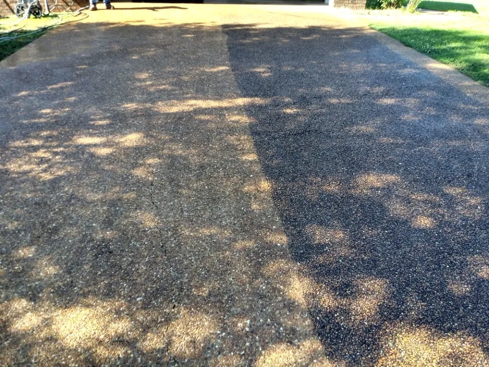 Slide of Precision Pressure Washing