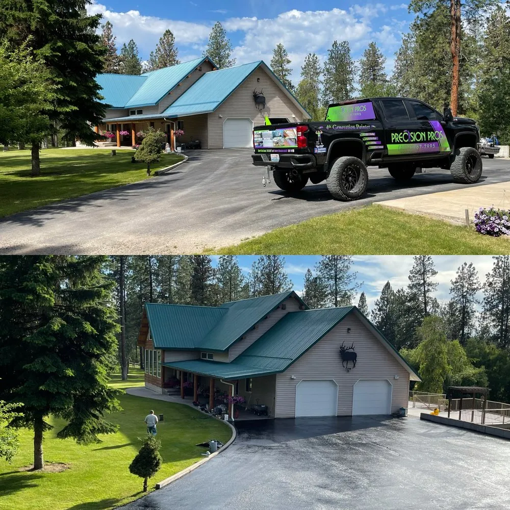 Professional shingle roofing service for fast service across Coeur d'Alene, ID - Precision Pros Painting