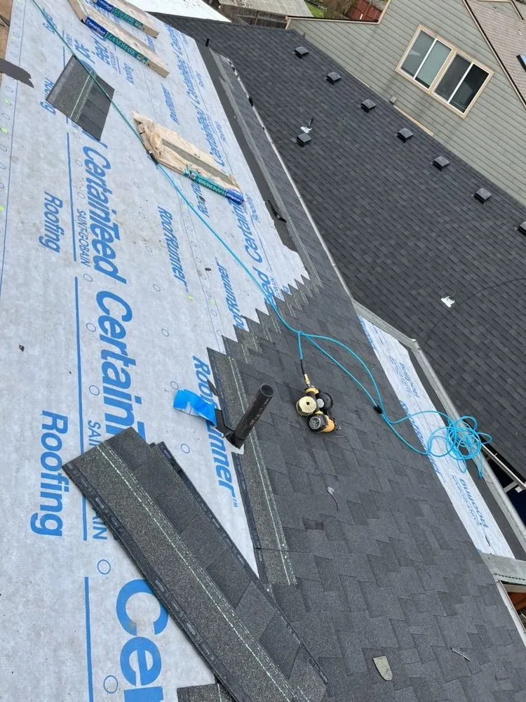 Slide of Precision Roofing & Gutters