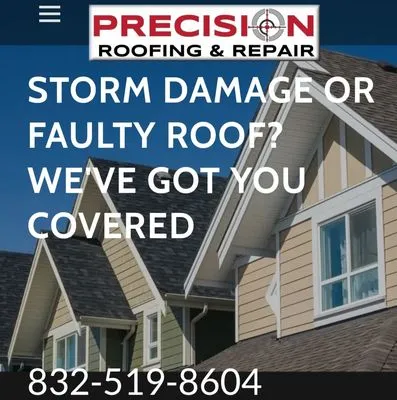 Precision Roofing and Repair Logo