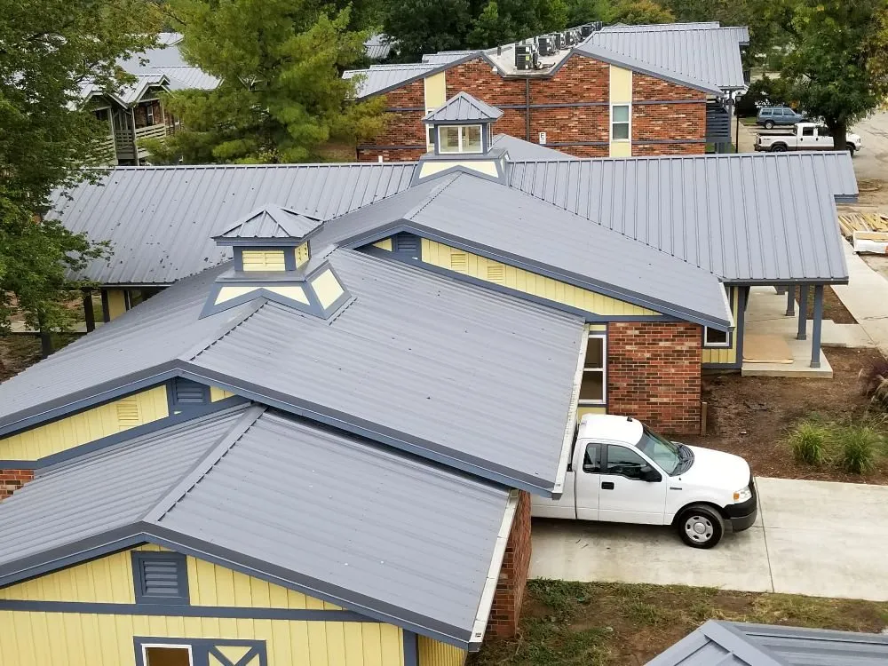 Slide of Precision Roofing