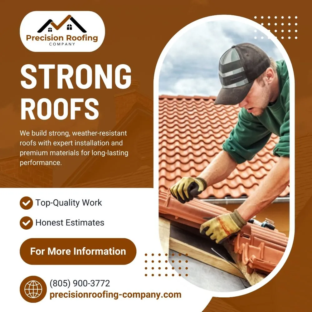 Slide of Precision Roofing Company