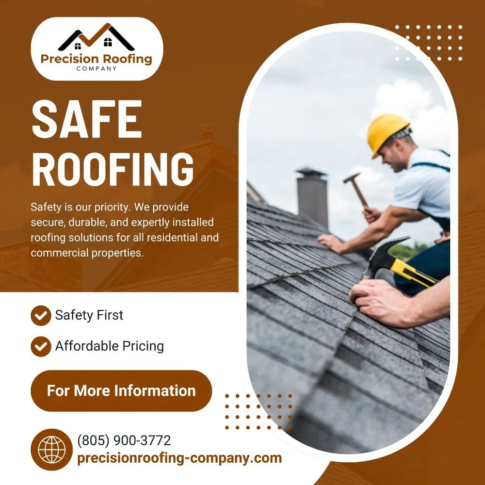 Slide of Precision Roofing Company