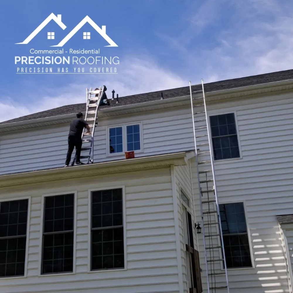 Slide of Precision Roofing