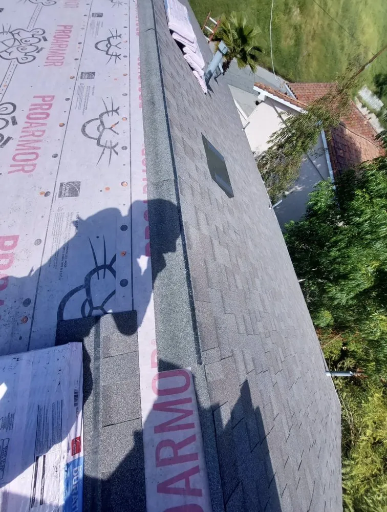 Slide of Precision Roofing